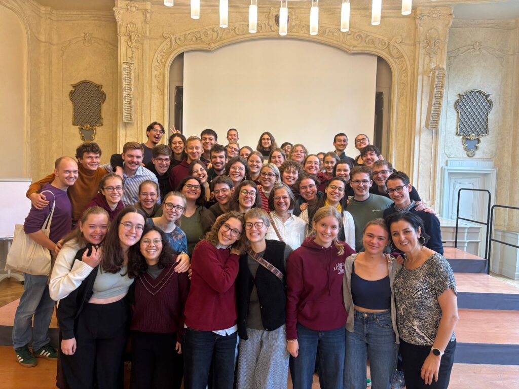 Der Landesjugendchor bei den Proben in Leipzig